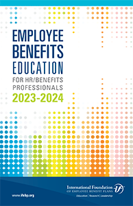 Employee Benefits Education for HR Catalog