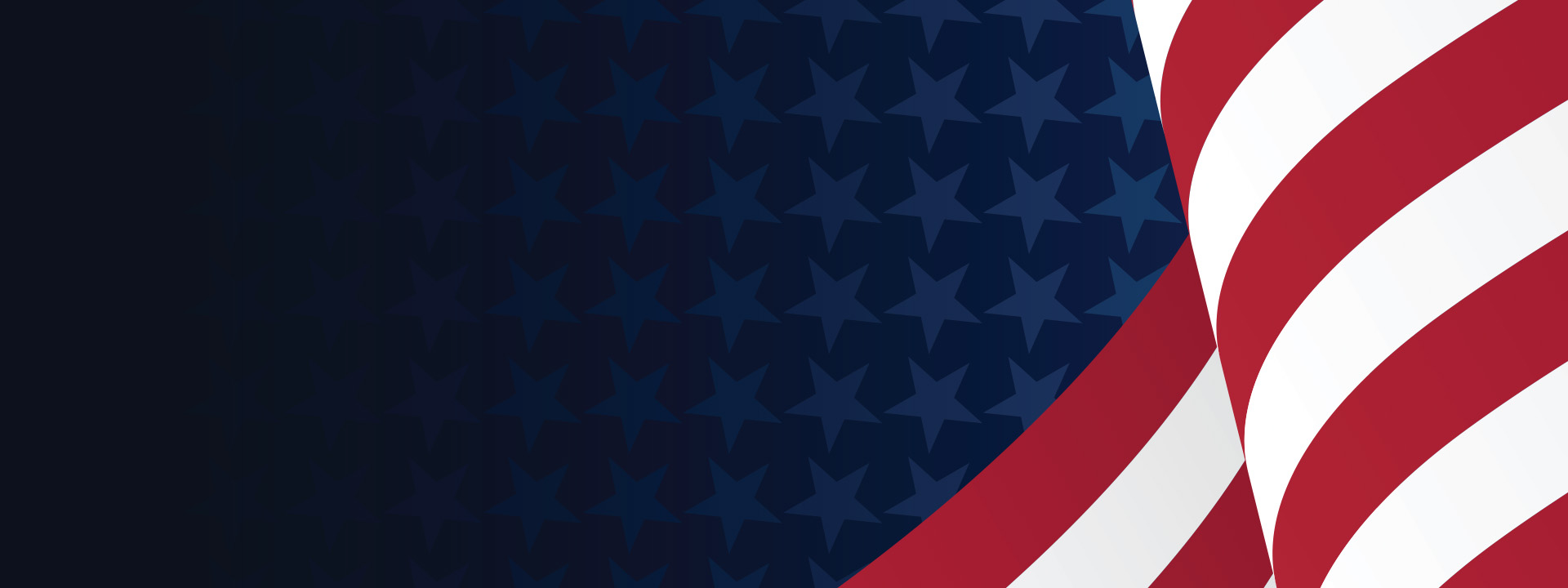 Stars and stripes illustration