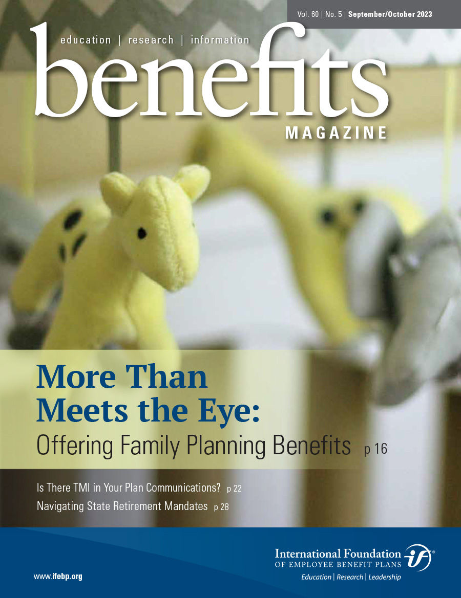 Benefits Magazine: September/October 2023