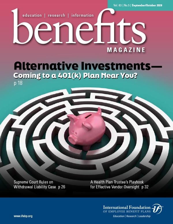 Benefits Magazine: September/October 2026