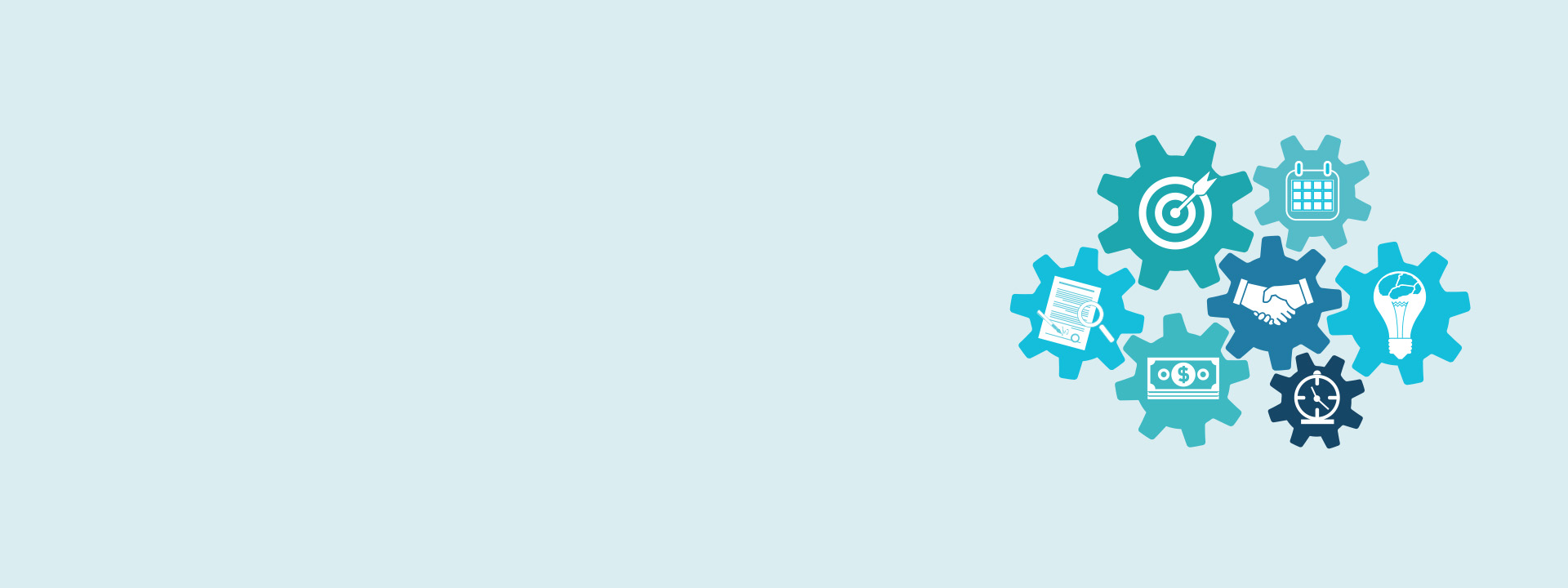 Certificate in Self-Funding Group Health Plans Interconnected cogs with group health plan icons on them